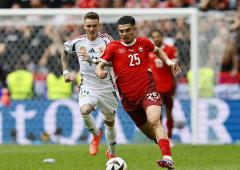 Euro 24: Switzerland outclass Hungary with 3-1 win