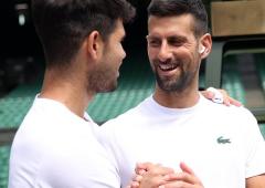Alcaraz and Djokovic's Centre Court Reunion