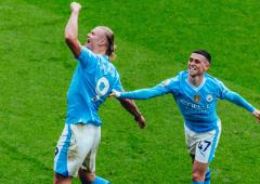 EPL PIX: Man City thump Wolves; Arsenal stay in hunt