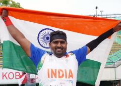 Para Worlds: Sachin Khilari defends shot put gold