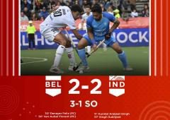 FIH Pro League: Indian men lose to Belgium in shootout