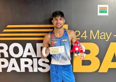 Boxer Nishant Dev books spot at Paris Olympics