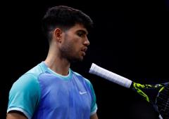 Paris Masters: Alcaraz stunned, Zverev survives scare