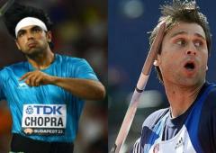 Javelin's dream team-up: Chopra and Zelezny....