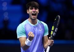 ATP Finals: Ailing Alcaraz outclasses Rublev