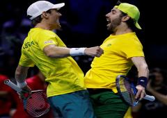 Australia edge past US to reach Davis Cup semi-finals