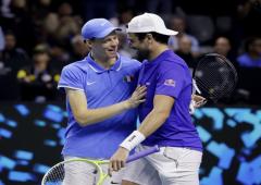 Sinner inspires Italy to Davis Cup semis vs Australia