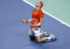 Netherlands beat Germany, make first Davis Cup final