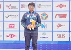 Double delight for shooter Parth Mane in Peru