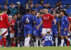 Chelsea, Forest charged by FA for pitchside melee