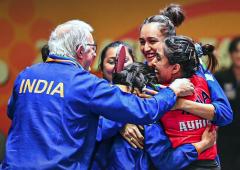 Asian TT: India women win historic bronze; men in semis