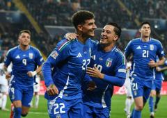 Nations League PIX: Italy down Israel; Leweling scores