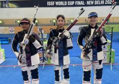 Shooter Maskar falls just short of gold in World Cup 