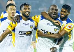 ISL: Last minute drama as Chennaiyin down NorthEast