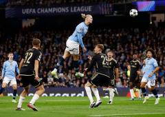 Champions League PIX: Big wins for City, Barca