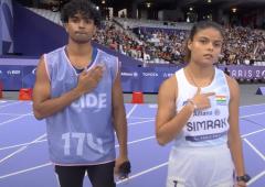 Simran misses out on Paralympic medal by a whisker