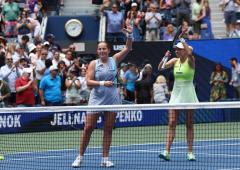 PIX: Ostapenko-Kichenok win US Open women's doubles