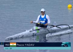 Paralympics: Prachi Yadav enters canoe sprint final