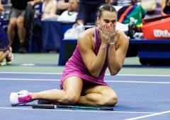 Eye of the tiger: Sabalenka roars back to win US Open