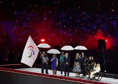 PICS: Paris Paralympics end with rainy electro party