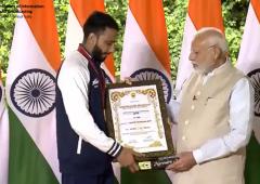 SEE: PM Modi honours Paralympic medallists