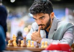 Chess Olympiad PIX: Gukesh, Arjun power India to win