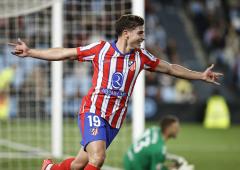 Soccer: Atletico earn late win at Celta Vigo