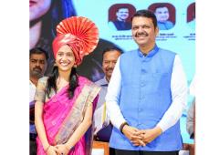 PIX: World Champ Divya felicitated by Maha CM