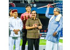 Neeraj thanks fans after win in Bengaluru