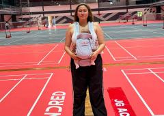 Jwala's Baby Takes First Look At Court!