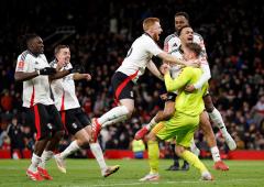 FA Cup PIX: Holders Man United dumped out in penalties