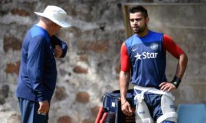 PHOTOS: Struggling Kohli sweats in the nets ahead of 2nd ODI
