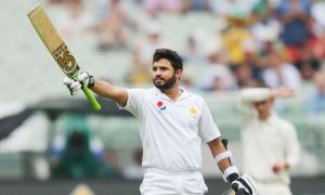 PHOTOS: Azhar shines with century on rain-hit day in Melbourne