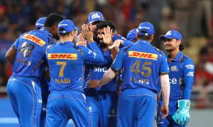 PIX: MI clinch thrilling victory over Punjab Kings