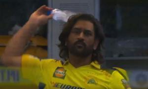 Dhoni's Water Bottle Threat Goes Viral