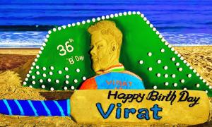 What A Grand Way To Celebrate Kohli, 36!