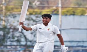 Sehwag's son Aaryavir hits double hundred