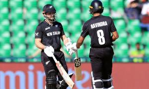 PIX: Williamson, Ravindra tons power NZ into final