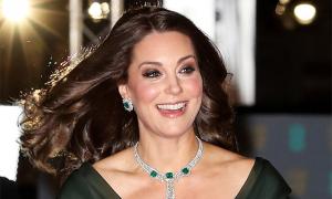 The real reason why Kate wore green to the BAFTA red carpet