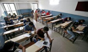 Students write 'Jai Shri Ram' in papers, clear exams