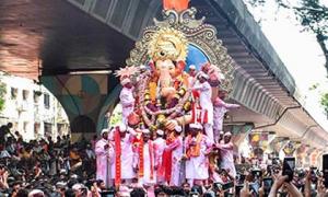 Pix: Lalbaugcha Raja's Grand Visarjan Procession