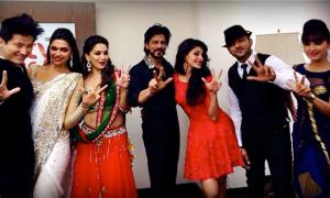 Shah Rukh, Madhuri, Deepika perform in Dubai