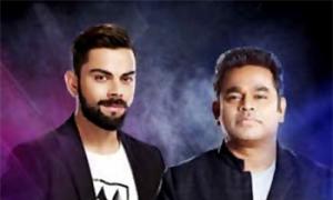 Watch: Rahman, Virat Kohli jam together