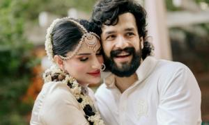 Unseen Pix From Akhil-Zainab's Wedding