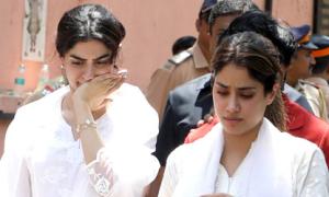 Janhvi-Khushi Get Emotional At Grandmother's Funeral