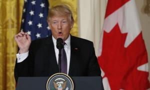 Trump vows to deal with N Korea 'very strongly'