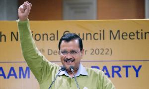 Kejriwal granted 21-day bail, but can't go to office
