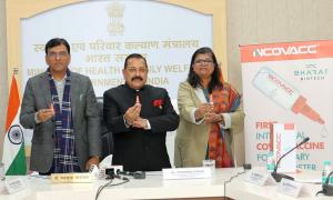 Bharat Biotech's nasal Covid vaccine launched