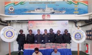 ICG seizes Indian vessel with 173 kg of drugs; 2 held