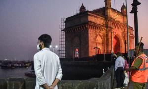 Sombre shadow over Gateway of India after ferry mishap